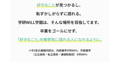 学研WILL学園の口コミから評判を徹底調査!利用料金や場所は？